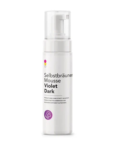 Selbstbräunungsmousse Violet Dark – Bild 2